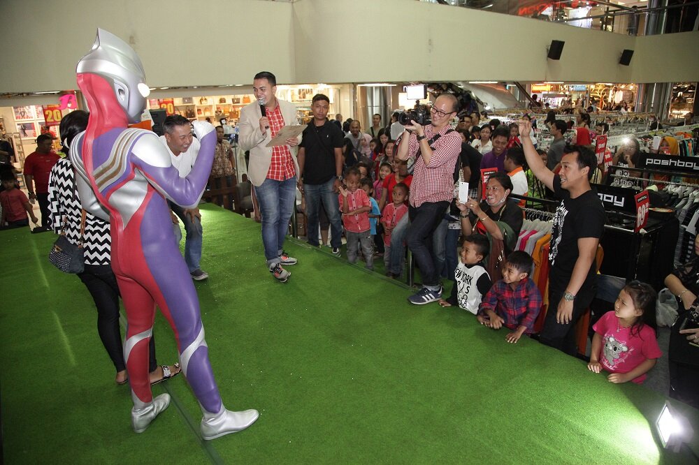 BOLT! Meet & Greet Ultraman Tiga di Atrium Utama Gajah Mada Plaza